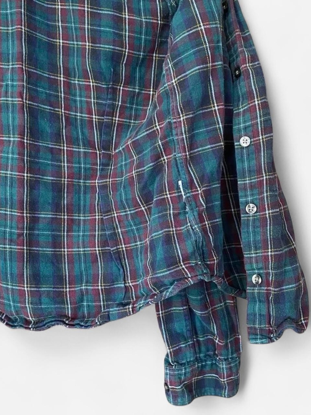 Vintage Y2K Comfort Outfitter Cotton Long Sleeve Button Flannel Shirt Skater - Picture 5 of 8